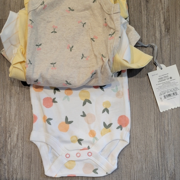 0-3 Months | 4 pack onsies - Picture 5 of 6